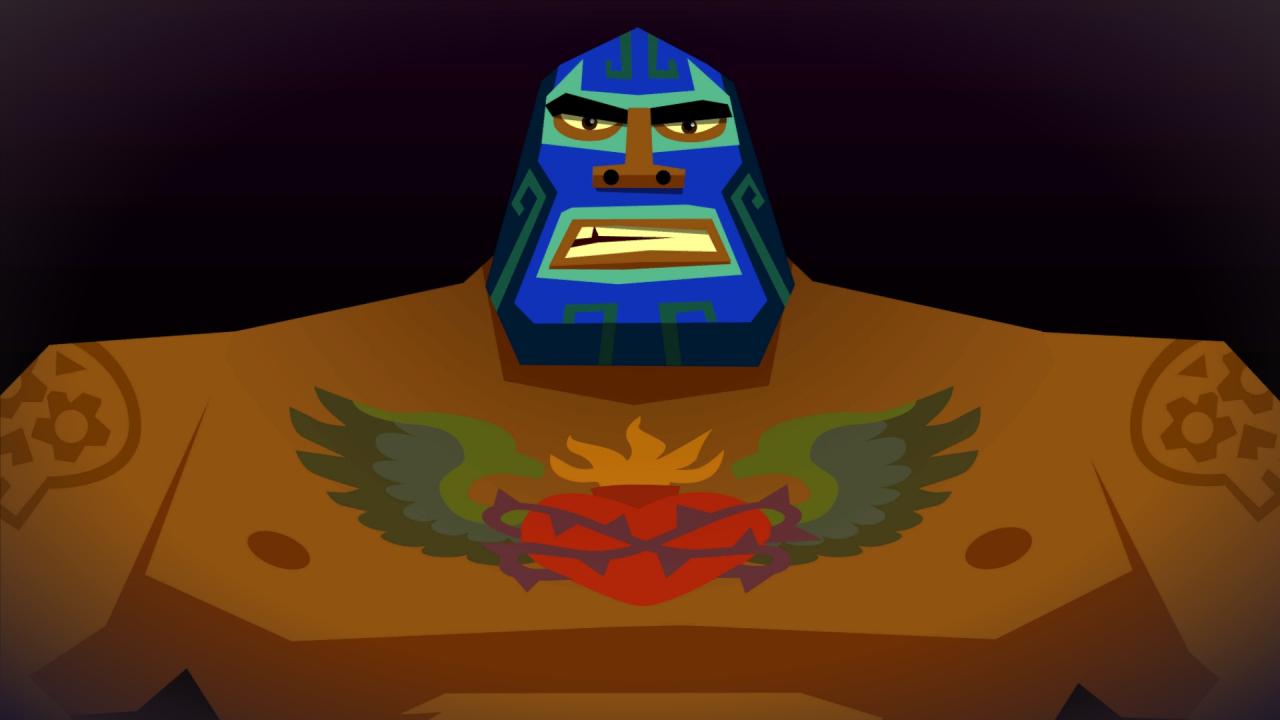 [09/08/2013] Wir lieben den kantigen, simplen Grafikstil von Guacamelee!