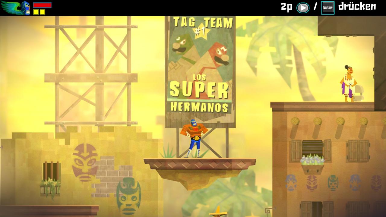 [09/08/2013] Die Super Mario Bros. scheinen unter die Berufswrestler gegangen zu sein.