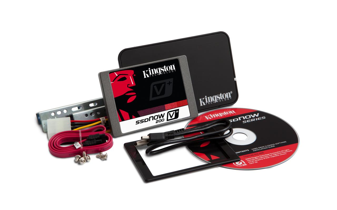 [30/08/2013] Von manchen SSDs gibt es auch Einbau-Sets. Beispiel: Kingston SSDNow V+ 200