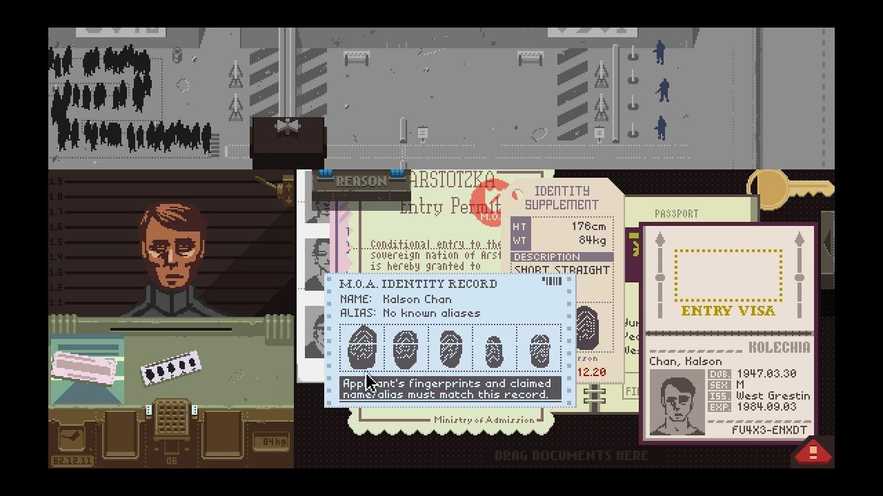 [19/08/2013] Papers, Please überzeugt durch fordernde, ständig wechselnde Aufgaben und eindringliche Gesellschaftskritik.