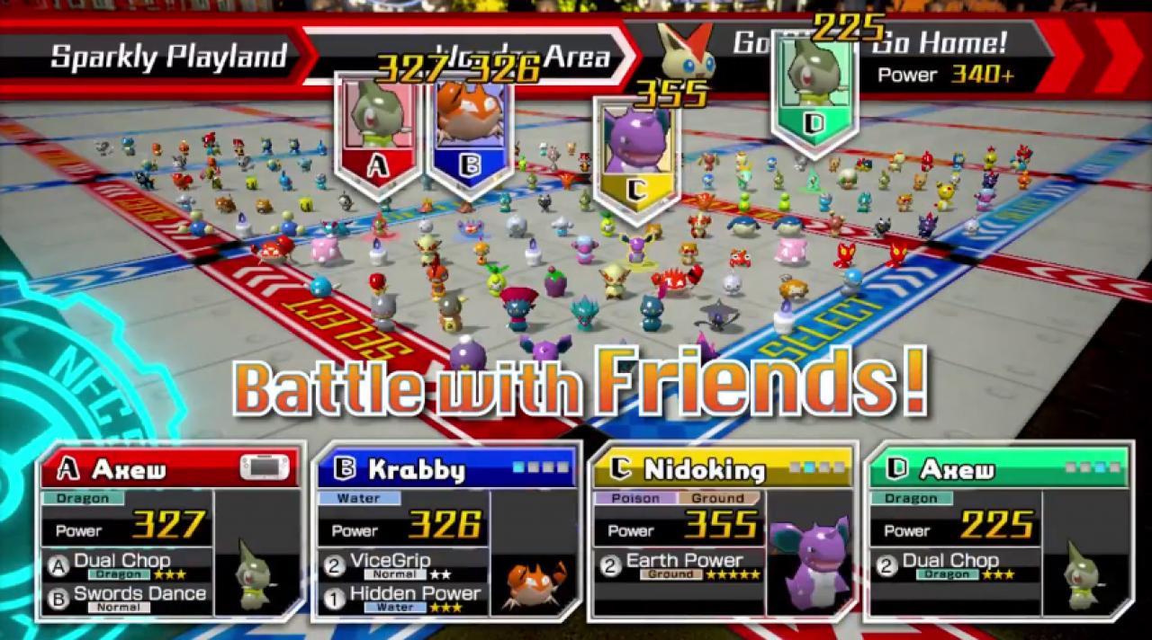 [07/08/2013] Pokémon Rumble U - Eindrücke aus dem Wii U-Spiel (3)