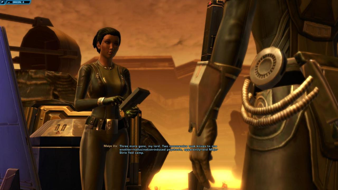 [28/08/2013] Wir dürfen in der Liste die Onliner ja auch nicht vergessen! SWTOR kann mit vielen Konsolen-Rollenspielen mithalten und lässt euch in die Welt von Star Wars eintauchen! Jede Fraktion hat ihre eigene Herkunftsstory und die Missionen müssen sich auf keinen Fall verstecken. SWTOR basiert auf dem Free2Play-Geschäftsmodell und ist daher kostenlos spielbar.