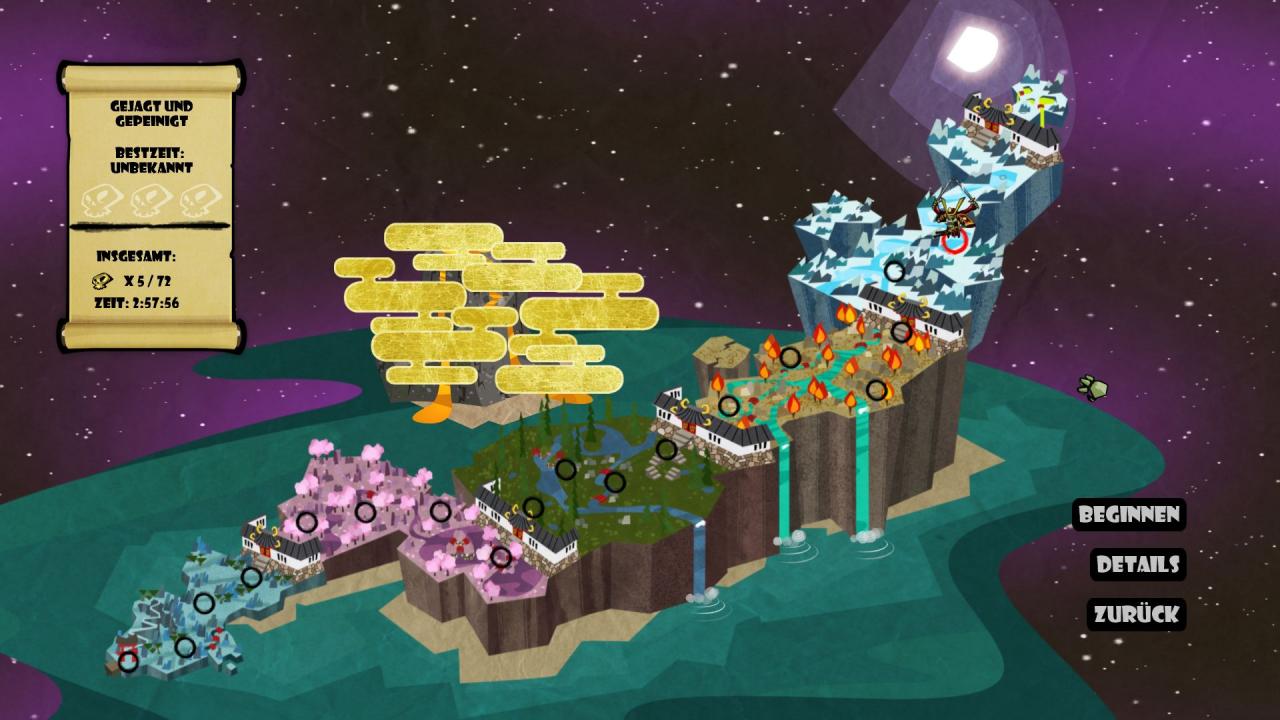 [06/08/2013] Neben den 20 Missionen auf der Hauptinsel enthält die Bone-A-Fide-Edition für Windows XP, Vista und 7 auch noch vier Bonuseinsätze auf dem kleinen Eiland links oben.