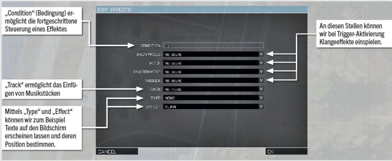 [08/08/2013] Arma 3 Editor: Effekte einfügen