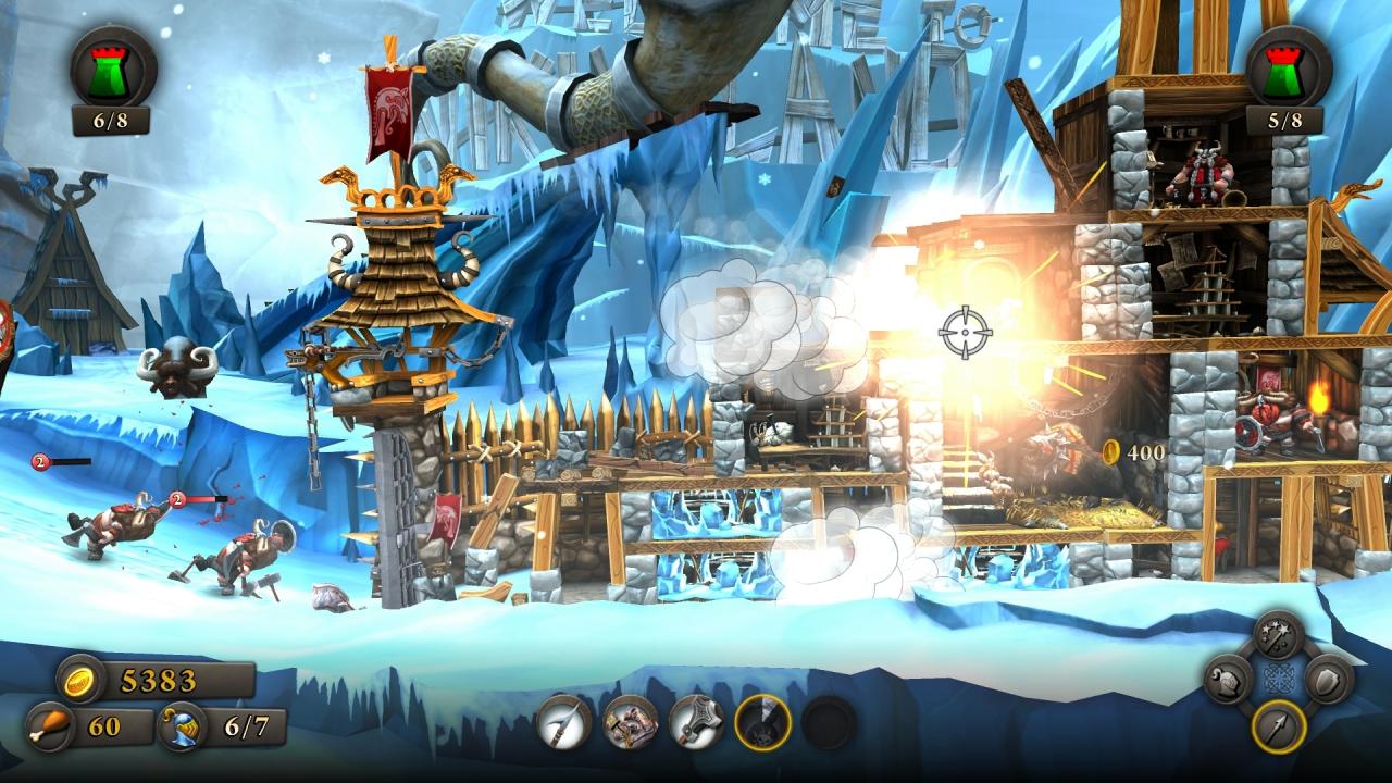 [01/08/2013] Castlestorm im Test: Castlestorm vermischt auf lässige Weise Tower Defense, Echtzeitstrategie und Angry-Birds-Geballer.