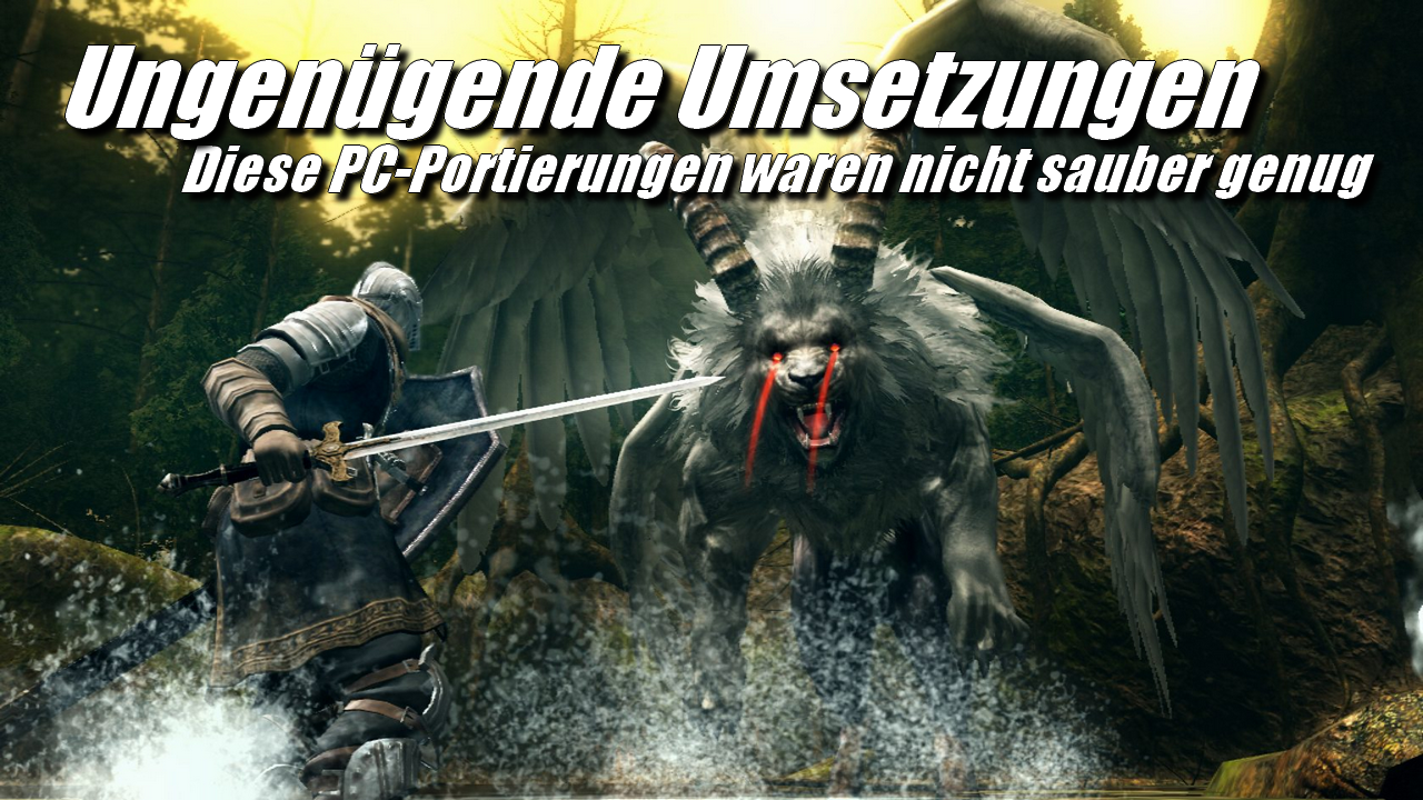 [12/08/2013] Ungenügende Umsetzung - Diese PC-Portierungen hätten sauberer sein müssen