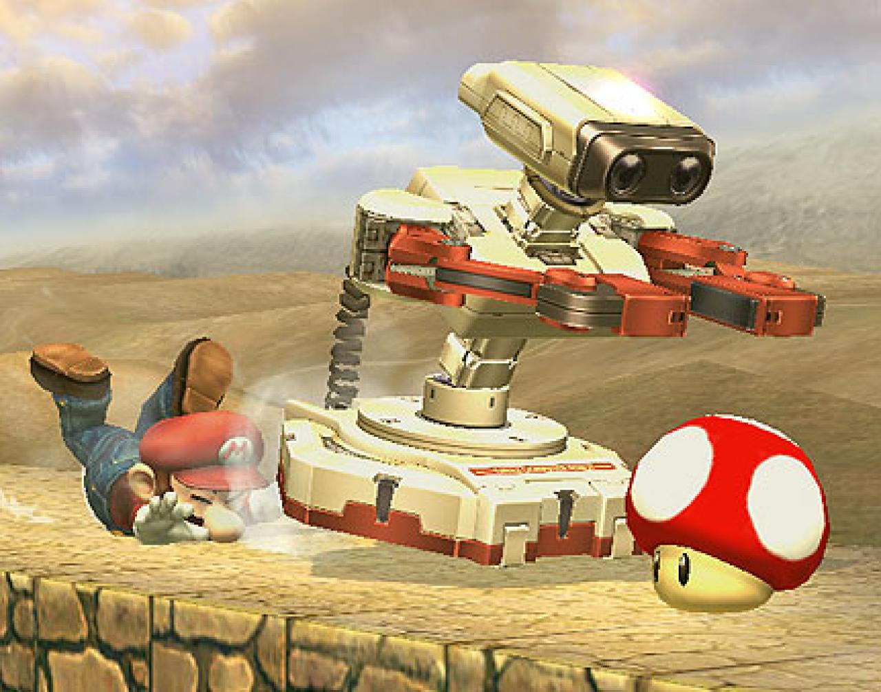 [23/08/2013] Eigentlich ist R.O.B. gar keine Videospielfigur. Stattdessen stand euch der Robotic Operational Buddy in den NES-Spielen Gyromite und Stack-Up als zweiter Spieler zur Seite. Sein Kultstatus bescherte ihm jedoch einen Auftritt im letzten Smash Bros.