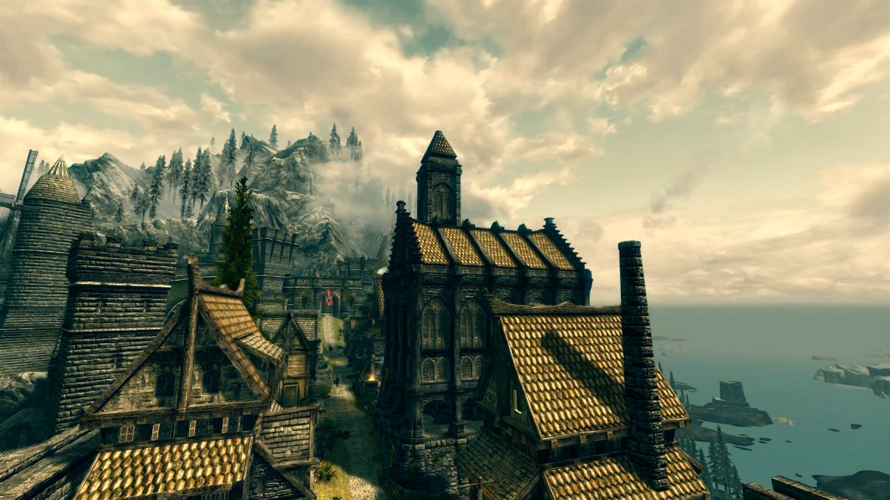 [07/08/2013] Leservorschlag - Einsamkeit in Skyrim zählt sicherlich zu den malerischsten Städten in Bethesdas jüngstem Rollenspiel.