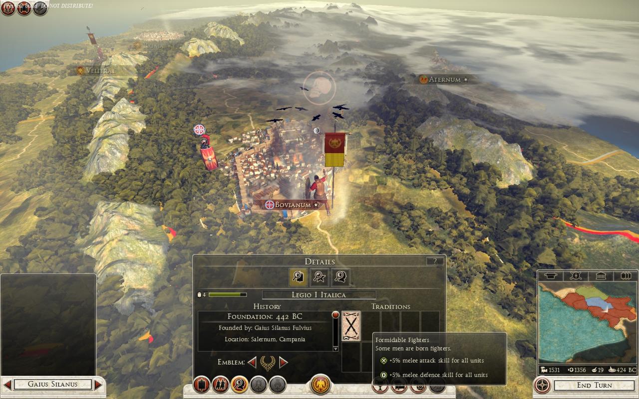 [01/08/2013] Total War: Rome 2 in der Vorschau - Im Detail-Menü einer Armee sind alle wichtigen Infos auf einem Blick zusammengefasst.