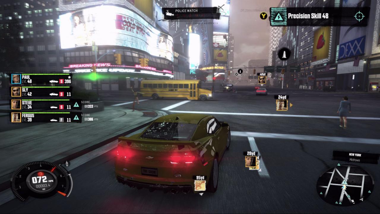 [09/09/2013] In Ubisofts Open-World-Rennspiel The Crew seid ihr mit vielen anderen Online-Spielern unterwegs - ob ihr gemeinsam spielt, oder nicht.