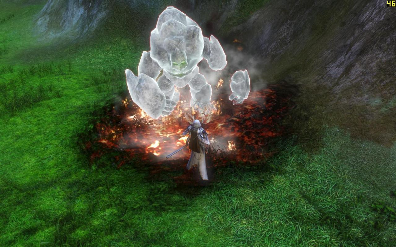 [04/09/2013] Dragon's Prophet: Eine effektive Zaubererkombo sind Feuriger Drachenatem und Nulldimension - erst Schaden machen, dann auf verbrannter Erde festfrieren.