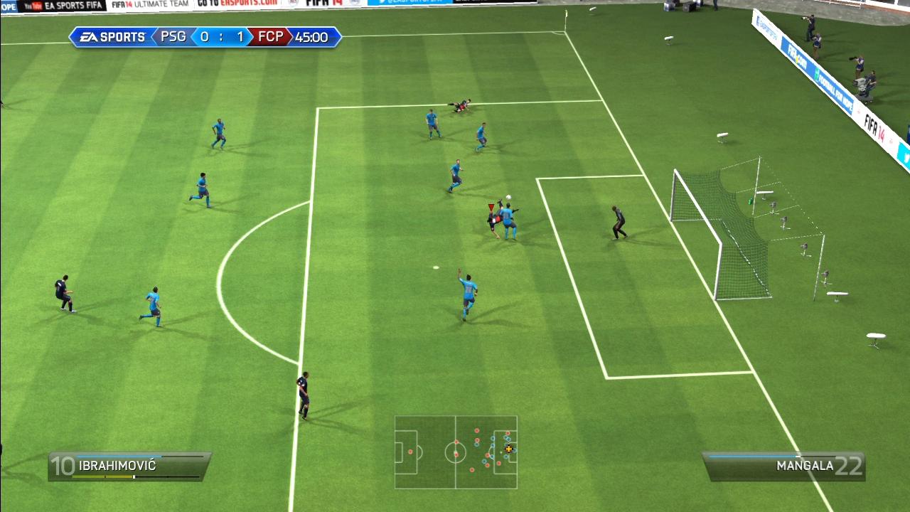 [23/09/2013] Ibrahimovic per Seitfallzieher - so toll wie das klingt, spielt sich auch in etwa FIFA 14. (PS3)
