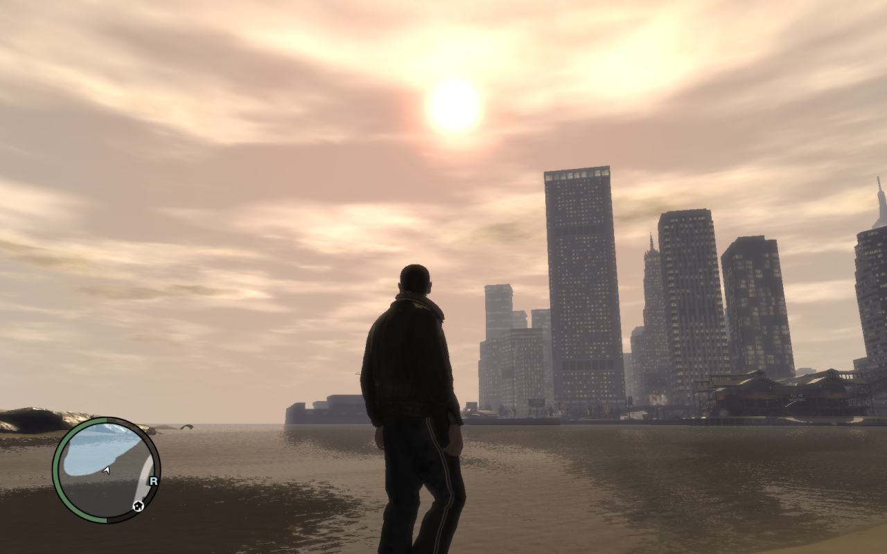 [30/09/2013] Ohne Mods wirkt GTA 4 recht verschleiert und dunstig.