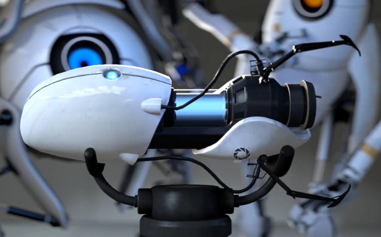 [27/09/2013] Die außergewöhnlichste Waffe - Waffen gibt es in allen Formen, Größen, Lautstärken und mit unterschiedlichen Zerstörungspotential. Valves Portal Gun aus den Portal-Spielen tanzt da eindeutig aus der Reihe. Was man mit dem Aperture Science Handheld Portal Device so alles anstellen kann ist aber einfach genial.