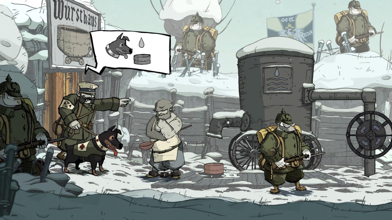 [11/09/2013] Vier miteinander verbundene Geschichten werden in Valiant Hearts: The Great War erzählt. Im Side-Scroller mit den tollen Zeichnungen müssen wir Rätsel in der durch den Krieg zertrümmerten Welt lösen.