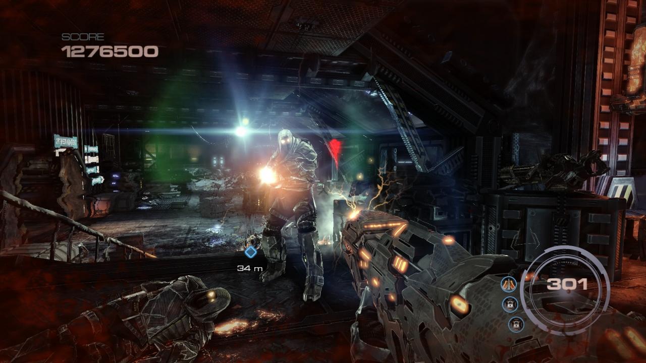[24/09/2013] Die Unreal Engine 3 sorgt für schöne Beleuchtung und gute Waffeneffekte.