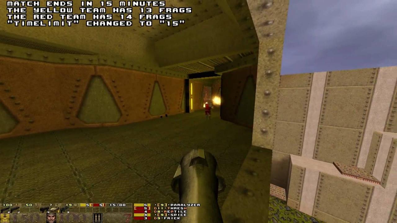 [11/09/2013] Wo wir gerade bei Portalen in die Hölle sind: Um Portale ging es auch bei Quake, allerdings nur in eine andere Dimension, ein bisschen Variation muss sein. Auch hier gab die damals detaillierte und realistische Darstellung blutiger Szenen den Ausschlag, dass das Spiel indiziert wurde. Eigentlich beschützt man die Menschheit ja, das wäre doch was Gutes?