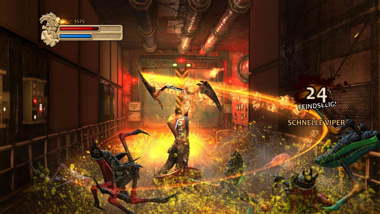 [11/10/2013] In Kämpfen spratzt es ordentlich, Gliedmaßen fliegen aber keine. Das Spiel ist ab 16 Jahren freigegeben.