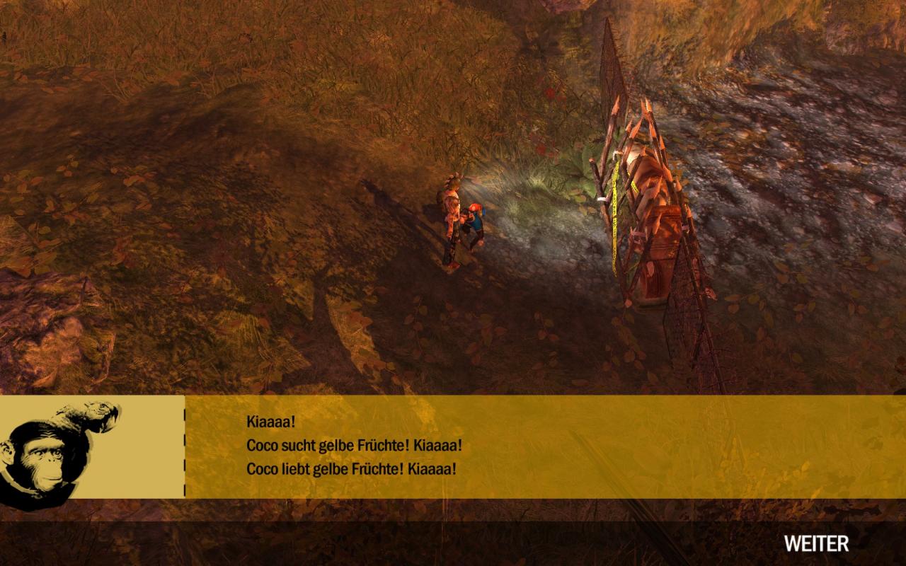 [24/10/2013] Affentanz: How to Survive verfügt über teils ungewöhnliche Questgeber,