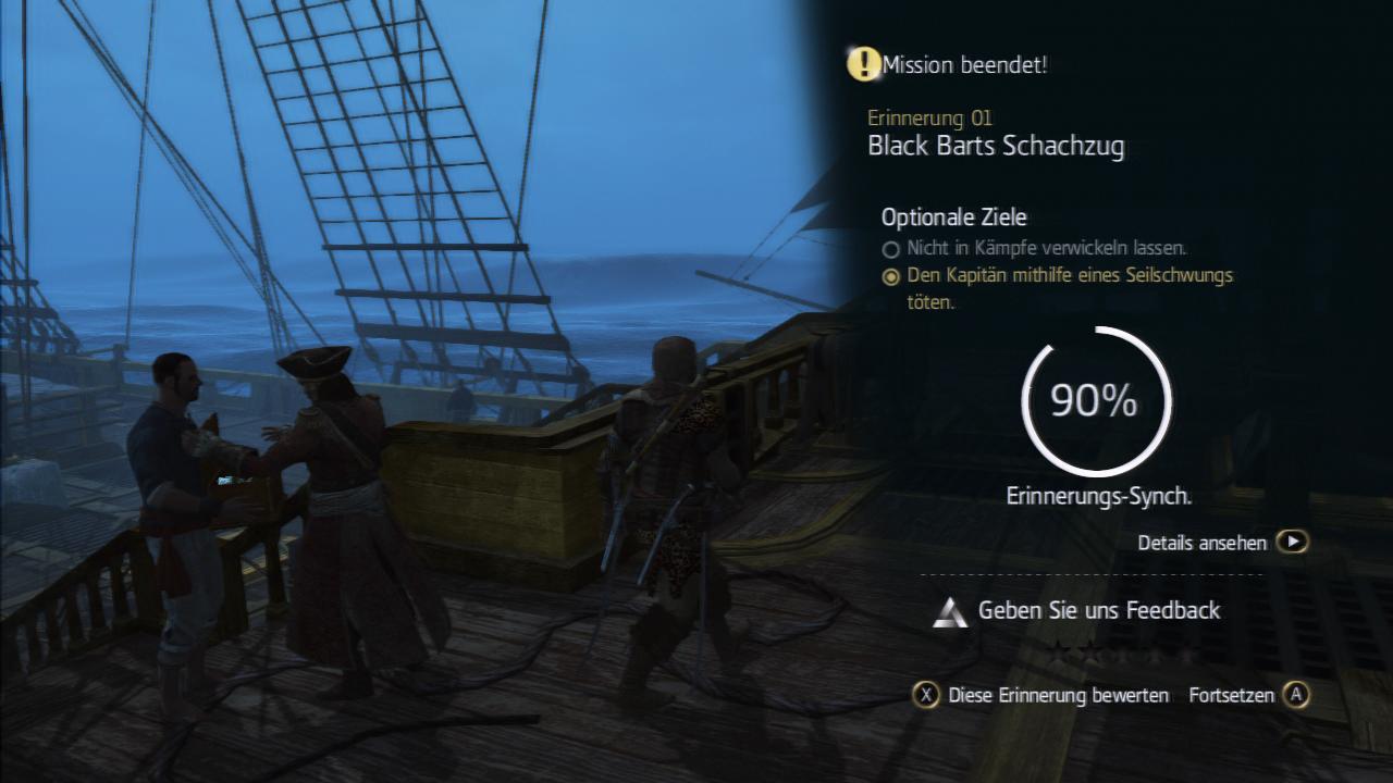 [31/10/2013] Assassin's Creed 4 - Sequenz 10 - Erinnerung 1