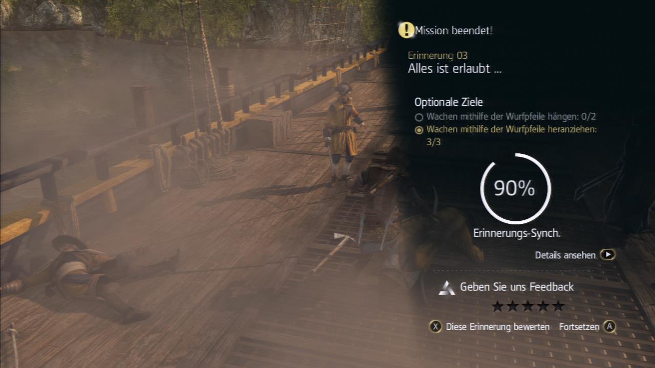 [31/10/2013] Assassin's Creed 4 - Sequenz 11 - Erinnerung 3
