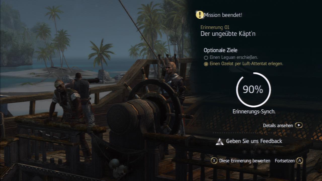 [28/10/2013] Assassin's Creed 4 - Sequenz 3 - Erinnerung 1