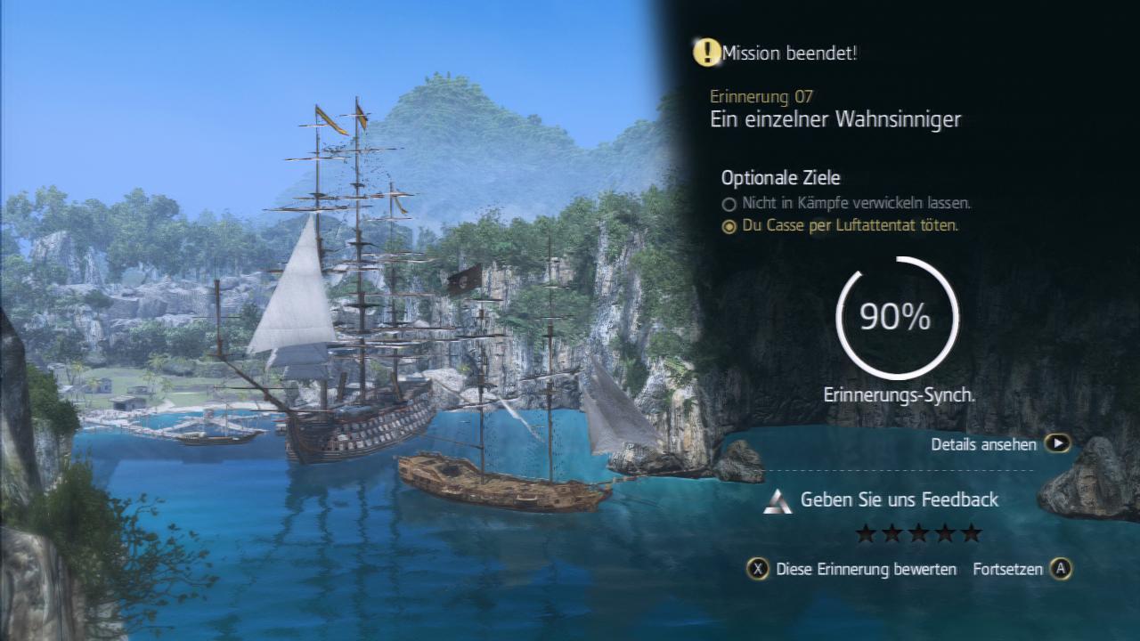 [28/10/2013] Assassin's Creed 4 - Sequenz 3 - Erinnerung 7