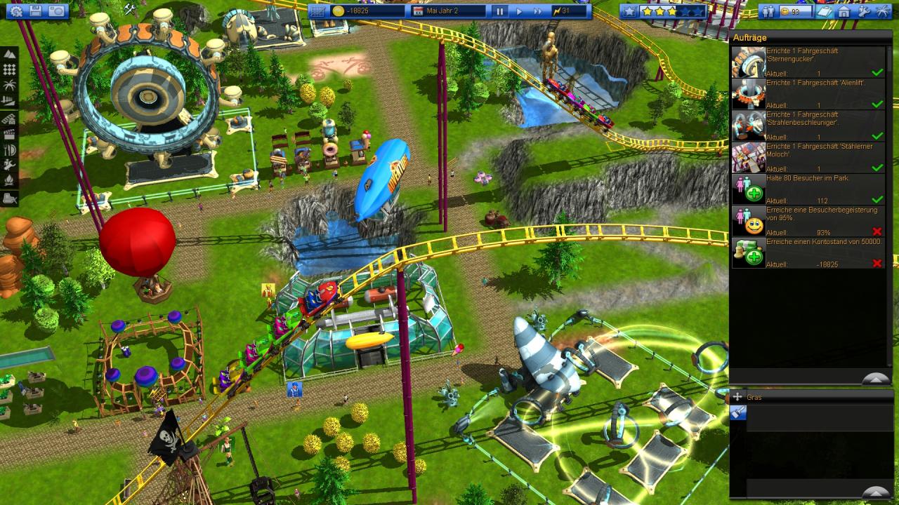 [01/10/2013] Adventure Park im Test: Wir testen die den Vernügungsparkmanager. (1)