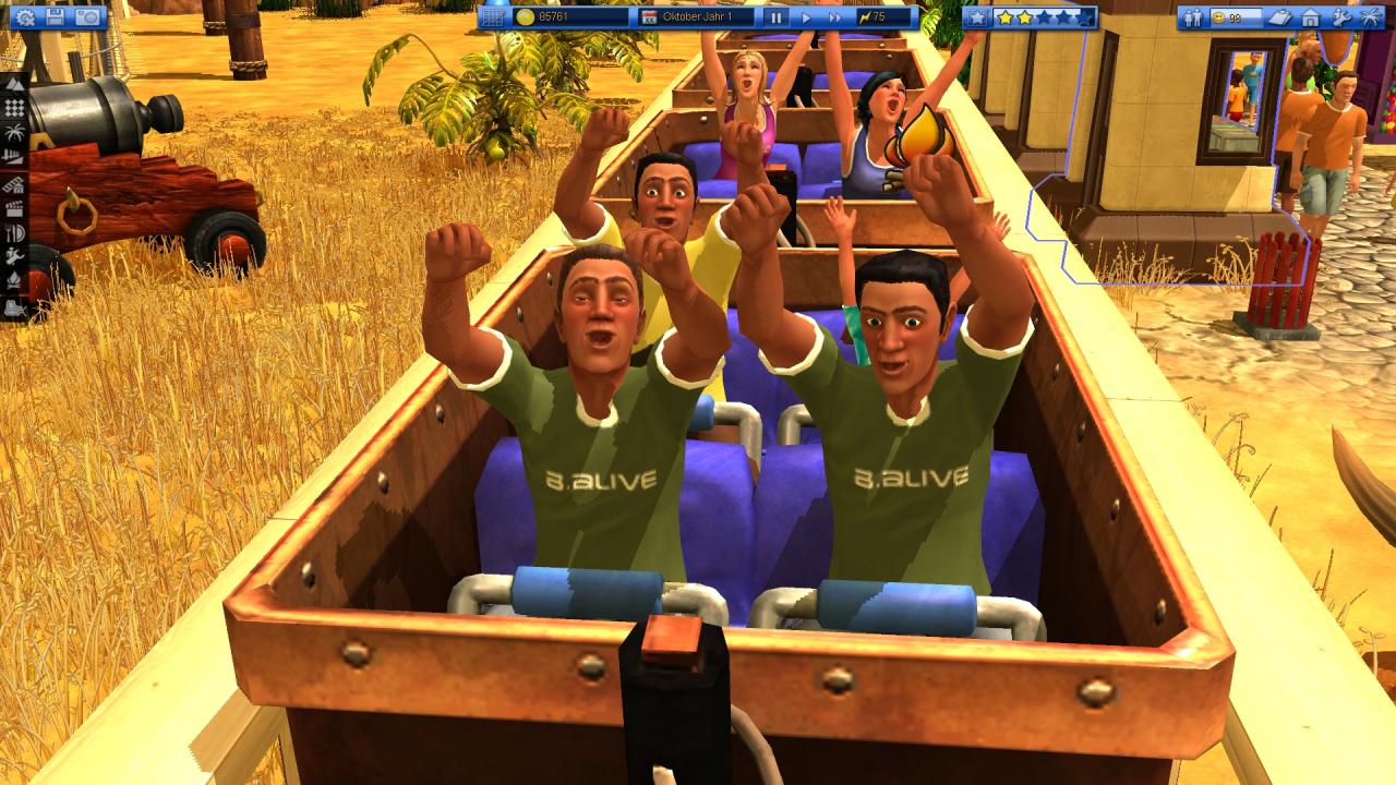 [01/10/2013] Adventure Park im Test: Wir testen die den Vernügungsparkmanager.