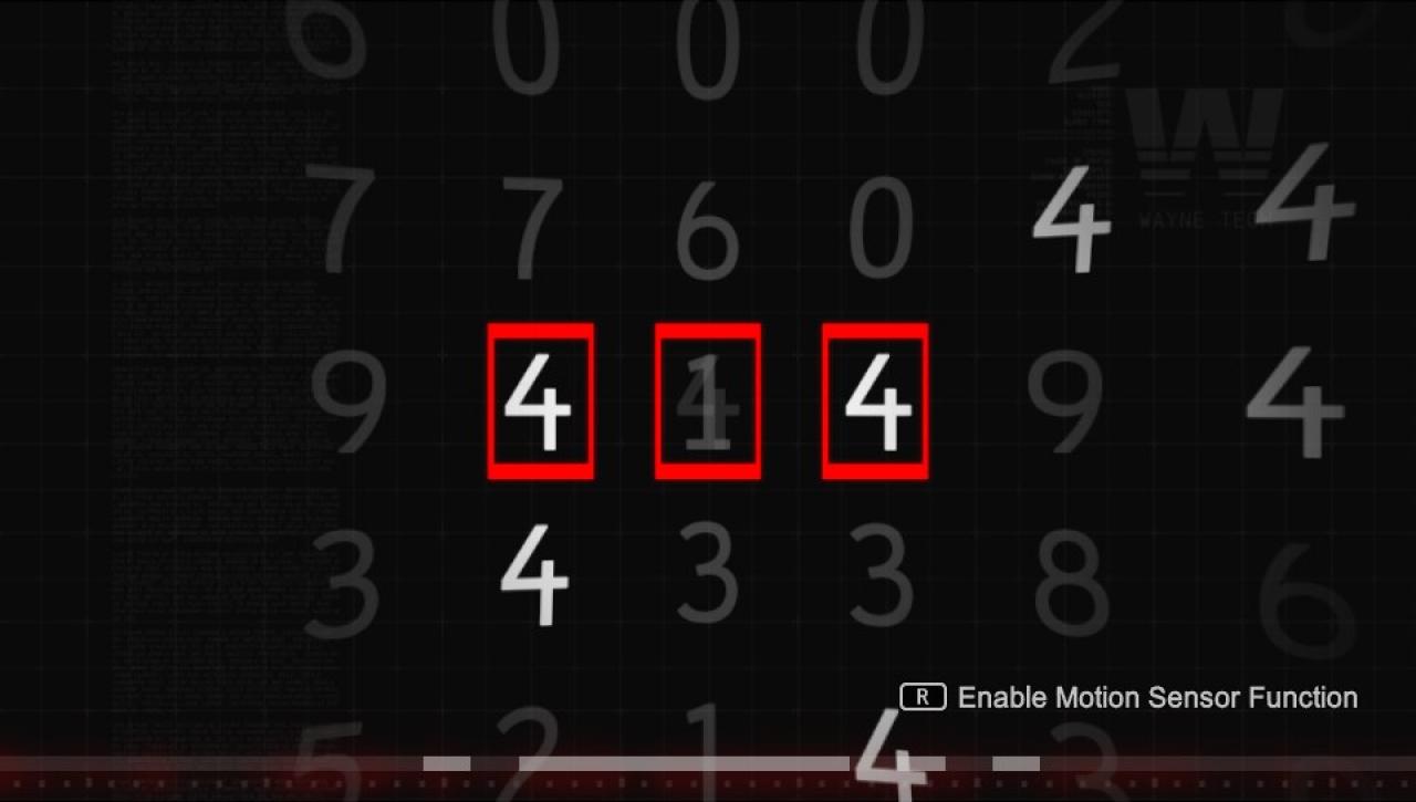 [28/10/2013] PS Vita: Manche Durchgänge sind durch Zahlenschlösser gesichert, die man in sehr einfachen Minispielen knacken muss.