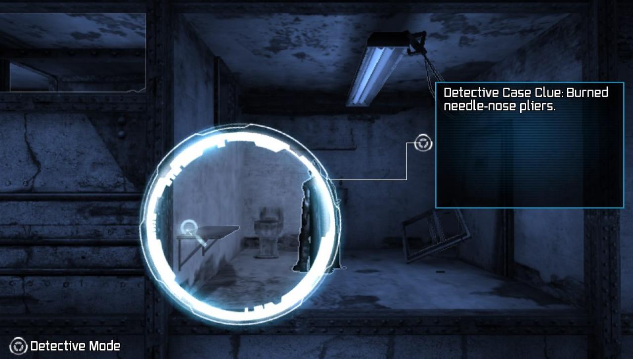 [28/10/2013] PS Vita: Hinweise zu Verbrechen sind überall in Blackgate verborgen. Wer alle findet, schaltet dadurch Konzeptzeichnungen frei.
