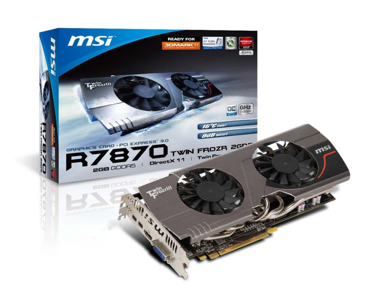 [10/10/2013] MSI Radeon HD 7870 Frozr