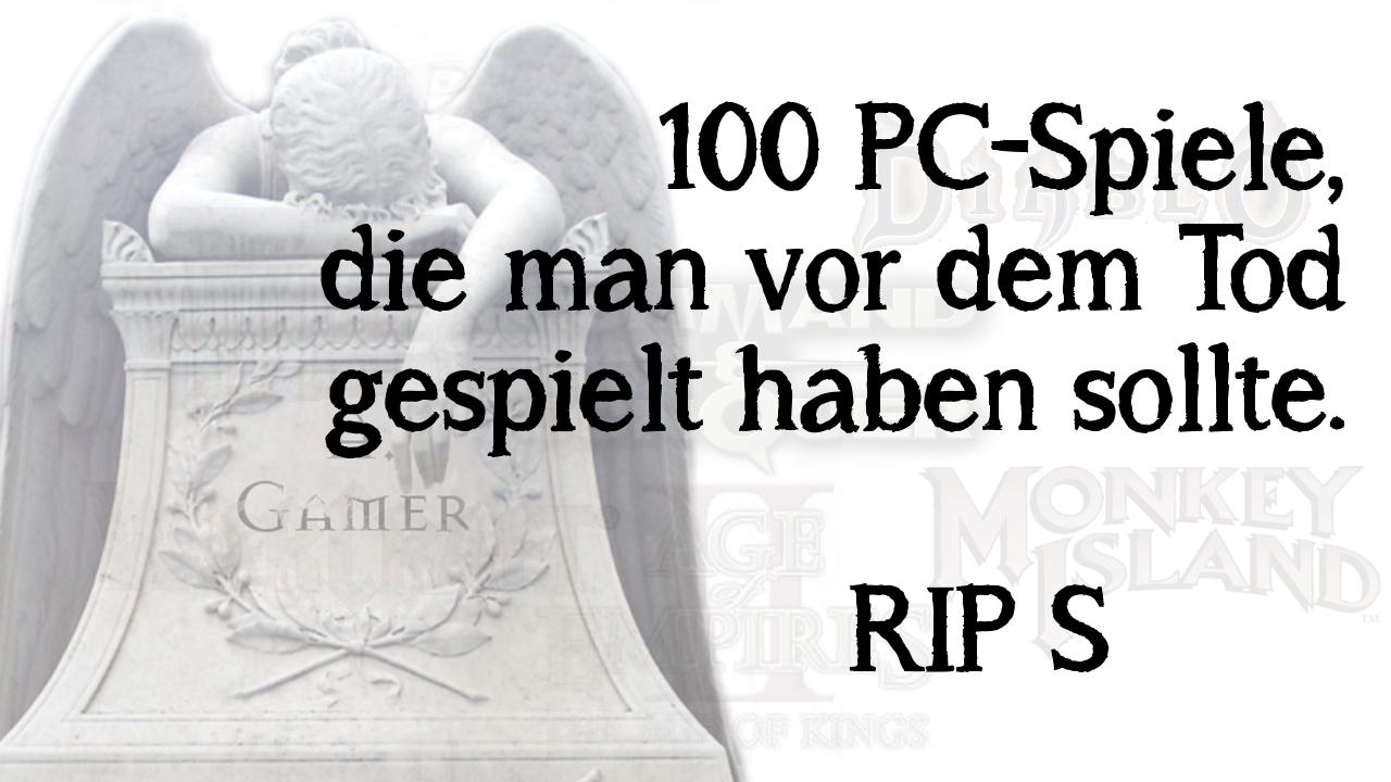 [23/10/2013] Im achten Teil unserer Video-Specials zu den 100 PC-Spielen, die ein Gamer vor dem Tod gespielt haben sollte, haben wir nur Titel mit S vertreten - von legendärer Schleicherei über legendäre Echtzeitstrategie bis hin zu einem weiteren Sid Meier-Klassiker. Der auch legendär sein dürfte.