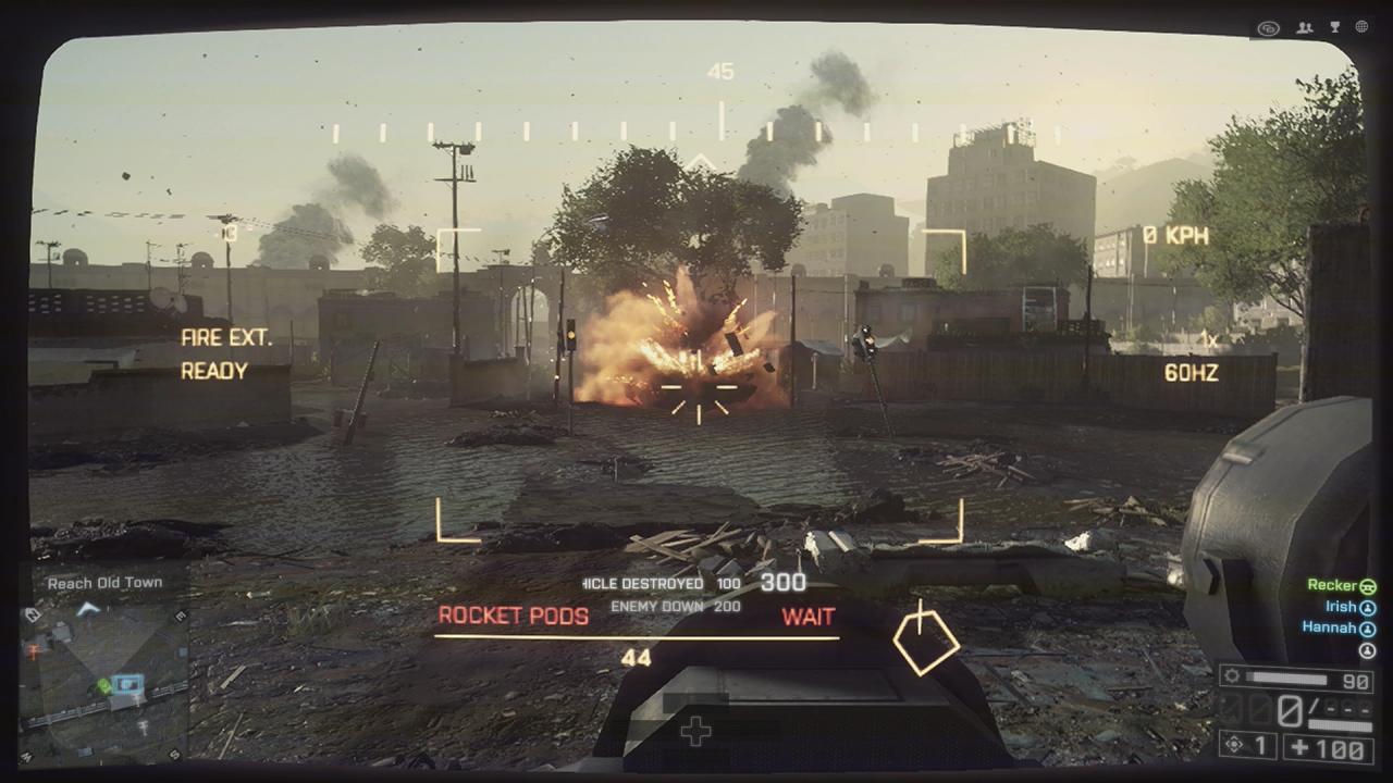 [28/10/2013] Battlefield 4 im Test: Fahrzeugpassagen sorgen für die nötige Abwechslung im Singleplayer-Modus.