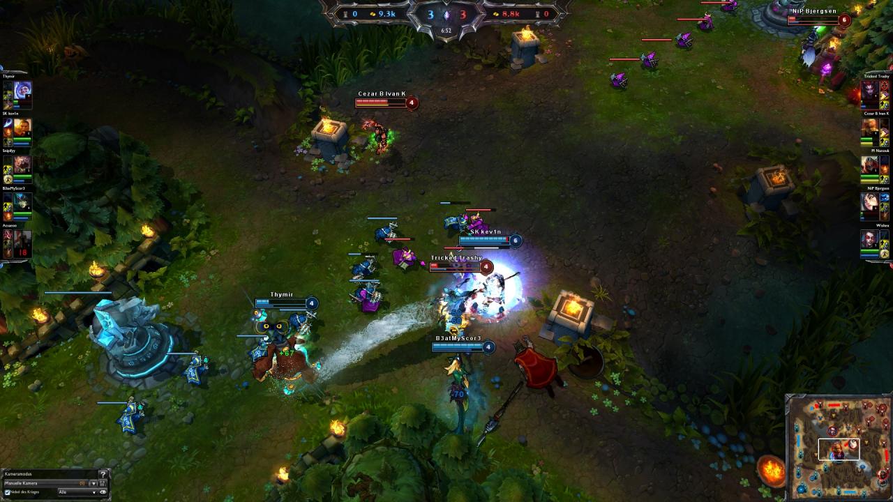 [10/10/2013] League of Legends hat sich an die Spitze des MOBA-Genres gekämpft und dort dank des eSport-Fokus auch ein sehr bequemes Plätzchen. Es ist das meistgestreamte und meistgespielte Videospiel. Diesen Erfolg muss Riot Games erst mal jemand nach machen.