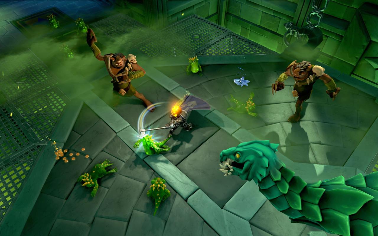 [22/10/2013] The Mighty Quest for Epic Loot ist eine Kombination von Action-Rollenspiel und Tower Defense. Im Februar 2014 startete das witzige Free2Play-Spiel von Ubisoft Montreal in die Open-Beta.