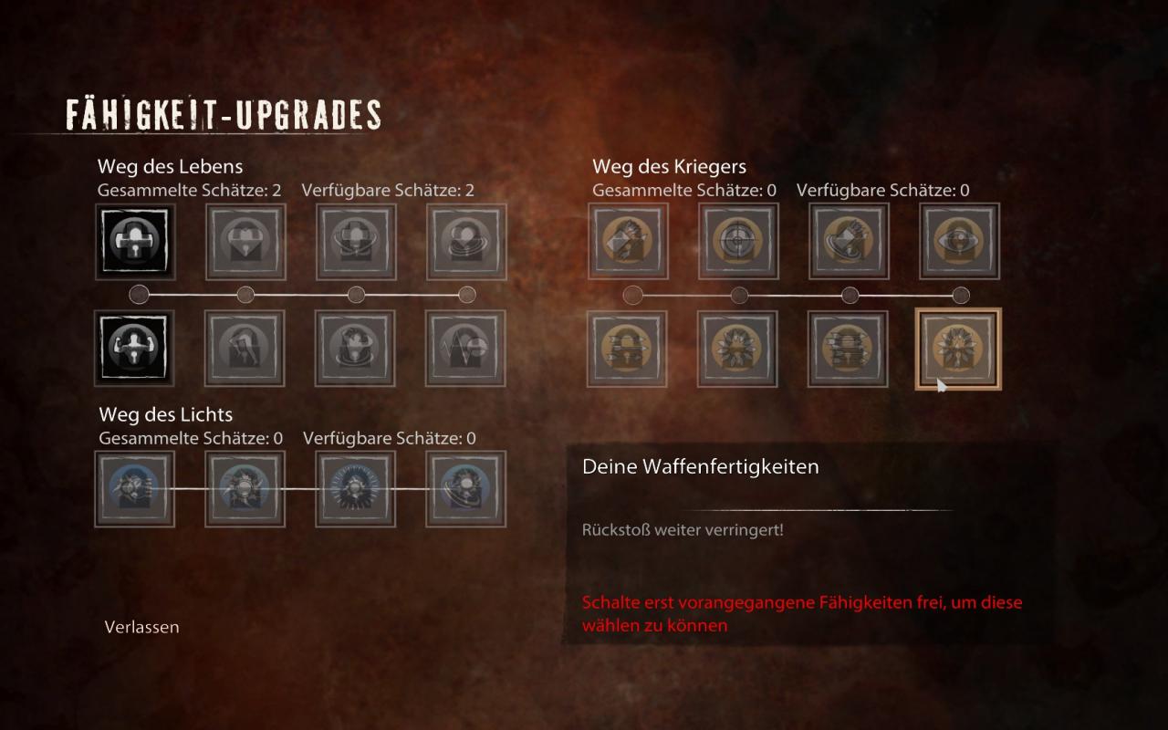 [08/11/2013] Deadfall Adventures: Der Skill-Tree.