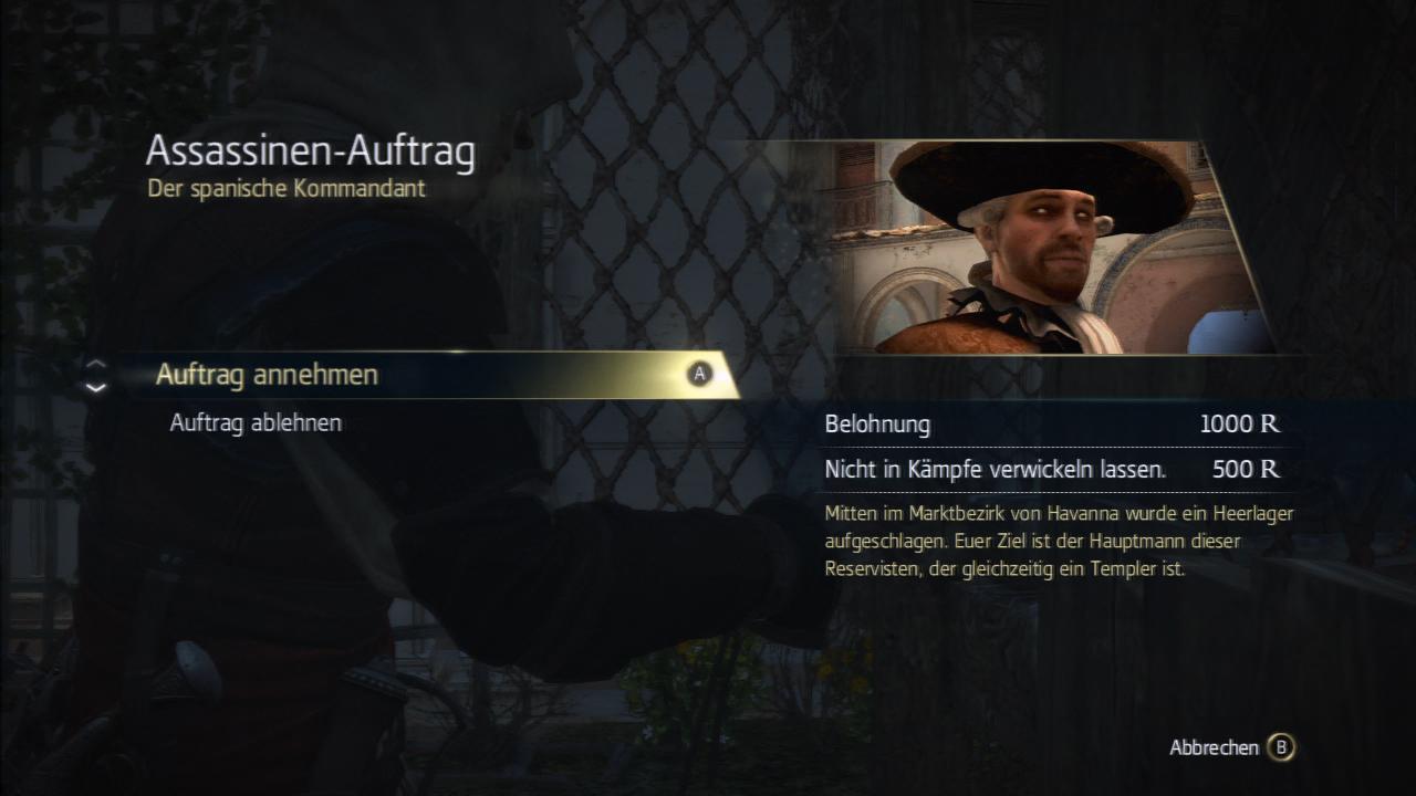 [05/11/2013] Assassin's Creed 4: Black Flag - Assassinen-Mission