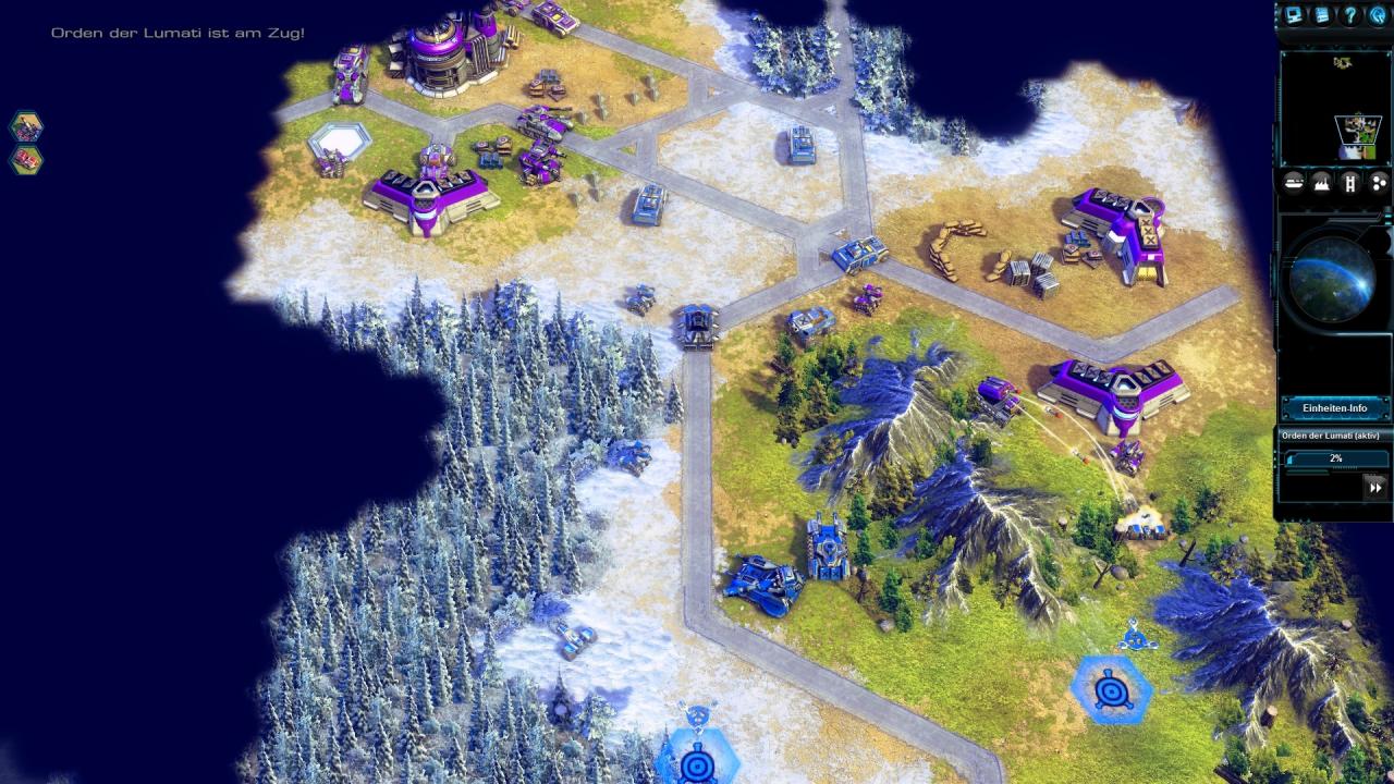 [11/11/2013] Die Karten in Battle Worlds: Kronos bieten abwechslungsreiche und grafisch hübsche Landschaften.