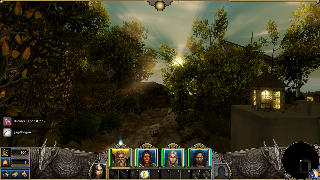 [29/11/2013] Might & Magic X: Legacy im Early-Access-Check (V.1.2.2)Das Außenareal bietet zwar keine Top-Grafik, passt aber gut zum Retro-Stil des Spiels.