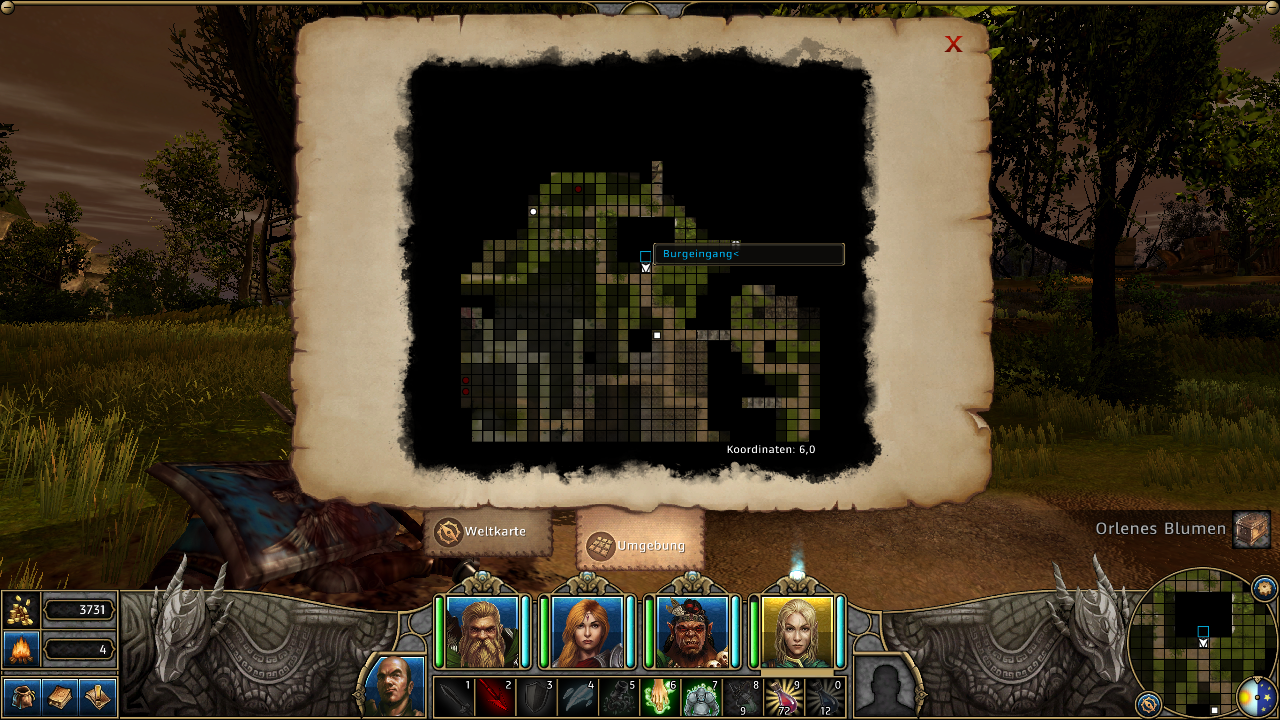 [29/11/2013] Might & Magic X: Legacy im Early-Access-Check (V.1.2.2)Schönes Detail - auf der Map lassen sich eigene Notizen eintragen.