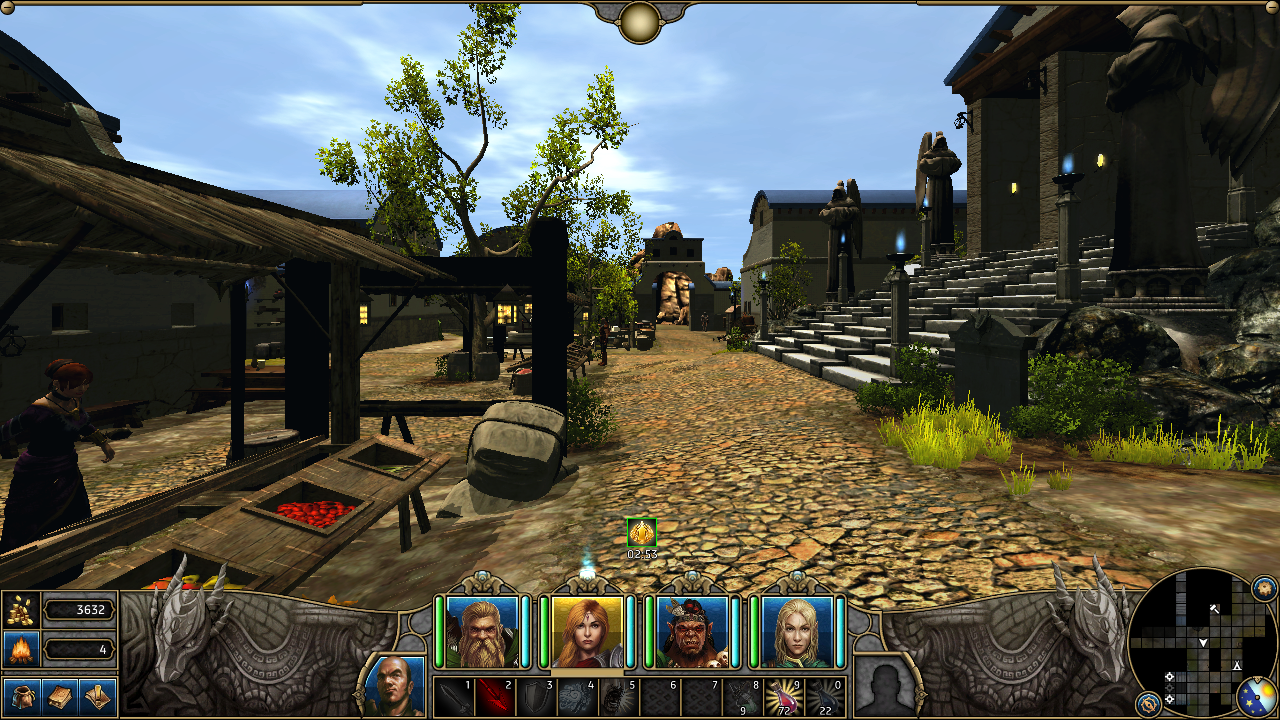 [29/11/2013] Might & Magic X: Legacy im Early-Access-Check (V.1.2.2)In der Stadt Sorpigal beginnt das Abenteuer von Legacy.