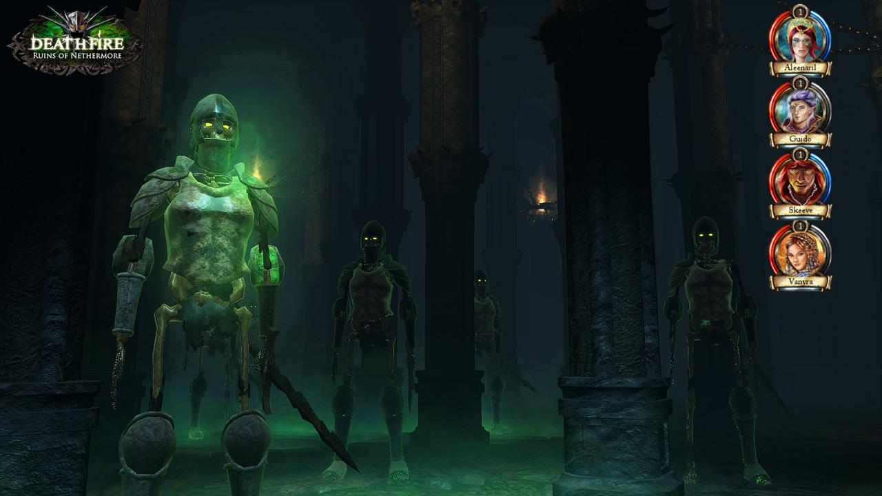 [16/11/2013] Skelett Krieger umringen den Spieler im Apokryphischen Tempel