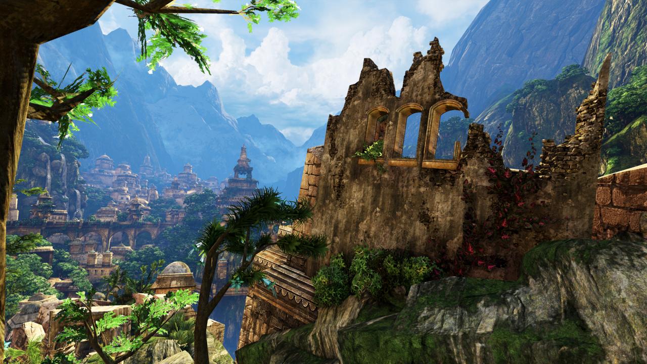 [29/11/2013] In Uncharted 2: Among Thieves begleiten wir Protagonist Nathan Drake durch den Dschungel von Borneo, weiter nach Nepal und über die verschneiten Berge des Himalayas hinweg durch tibetische Dörfer. Das legendäre Shambala, auch bekannt Shangri-La, ist das große Ziel und bietet eine atemberaubende Kulisse.