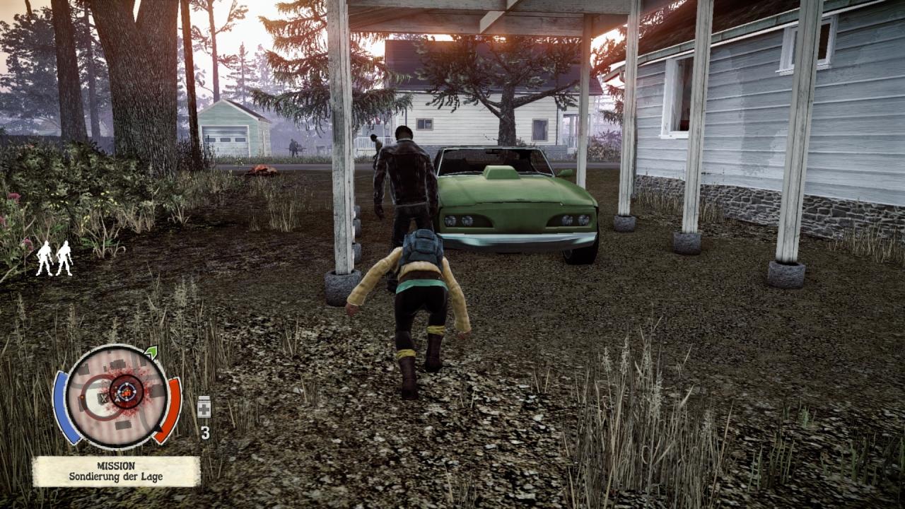 [06/11/2013] Schleichen ist eines der vielen Features in State of Decay, das zwar anfangs interessant wirkt, auf Dauer aber an Reiz verliert.