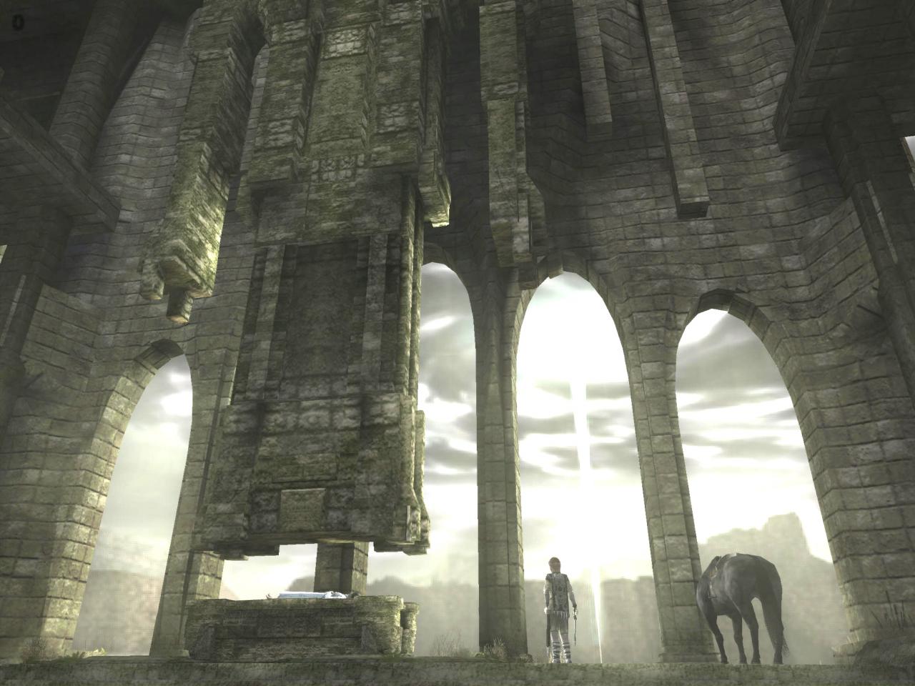 [26/11/2013] Vertrauen: Besiege die Colossi und deine Geliebte ist wieder am Leben. Hört sich doch fair an ... (Shadow of the Colossus) PS2-Version, Quelle: Gamespress / Sony
