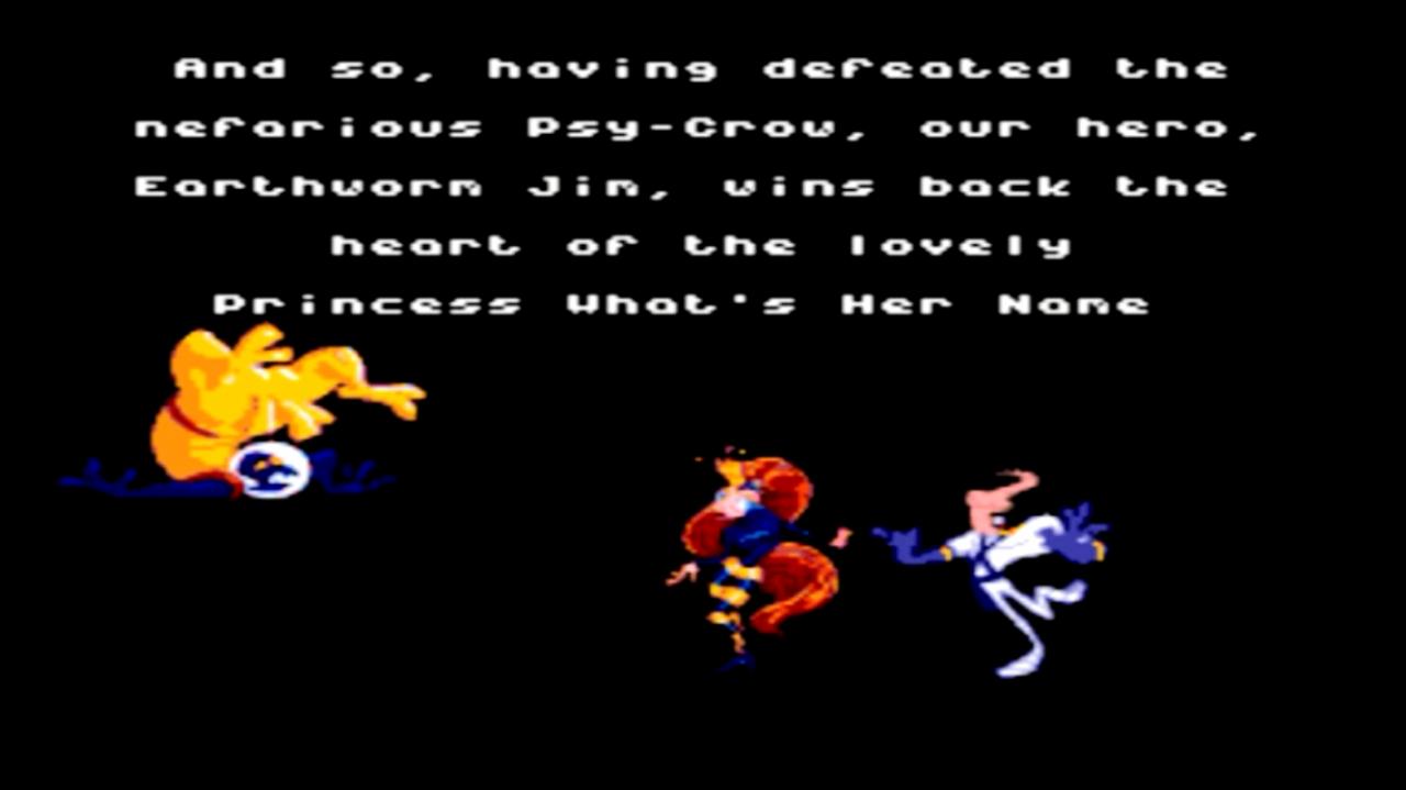 [15/11/2013] Die liebliche Prinzessin What's-Her-Name (auch bekannt als Racheal oder Kuh) ist das Objekt der Begierde von Erdwurm Jim. In Earthworm Jim 2 wird sie vom fiesen Psy-Crow entführt, der sie um ihres Titels wegen heiraten möchte. Da hat Jim natürlich noch ein Wörtchen mitzureden.