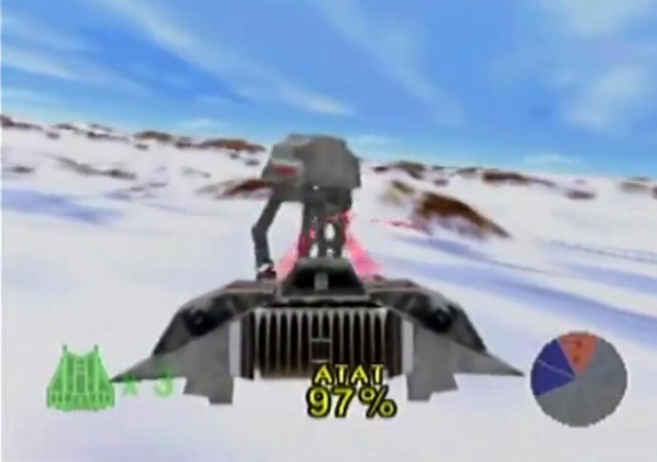 [26/11/2013] Star Wars: Shadows of the Empire für den N64 wird von vielen noch nostalgisch verklärt als Klassiker angesehen. Realistisch betrachtet lieferte die Umsetzung nur Mittelmaß ab. Fürchterliche Sprungeinlagen, Charakter-Animationen aus der Design-Hölle und eine Kamera, die jeglicher Beschreibung spottet waren an der Tagesordnung.