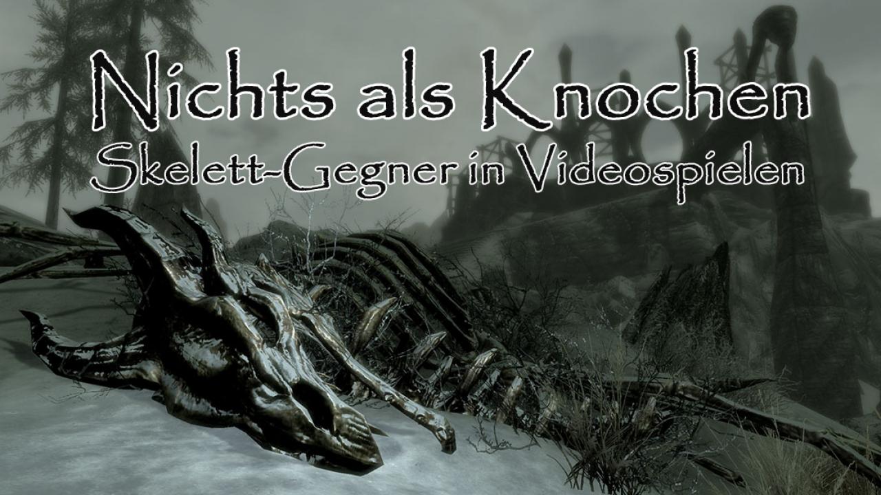 [08/11/2013] Skelette trifft man in der Überzahl von Videospielen und das durch alle Genre hinweg. Wir zeigen euch welchen Knochenhaufen man nur mit einer gut geschärften Waffe gegenüber treten sollte.