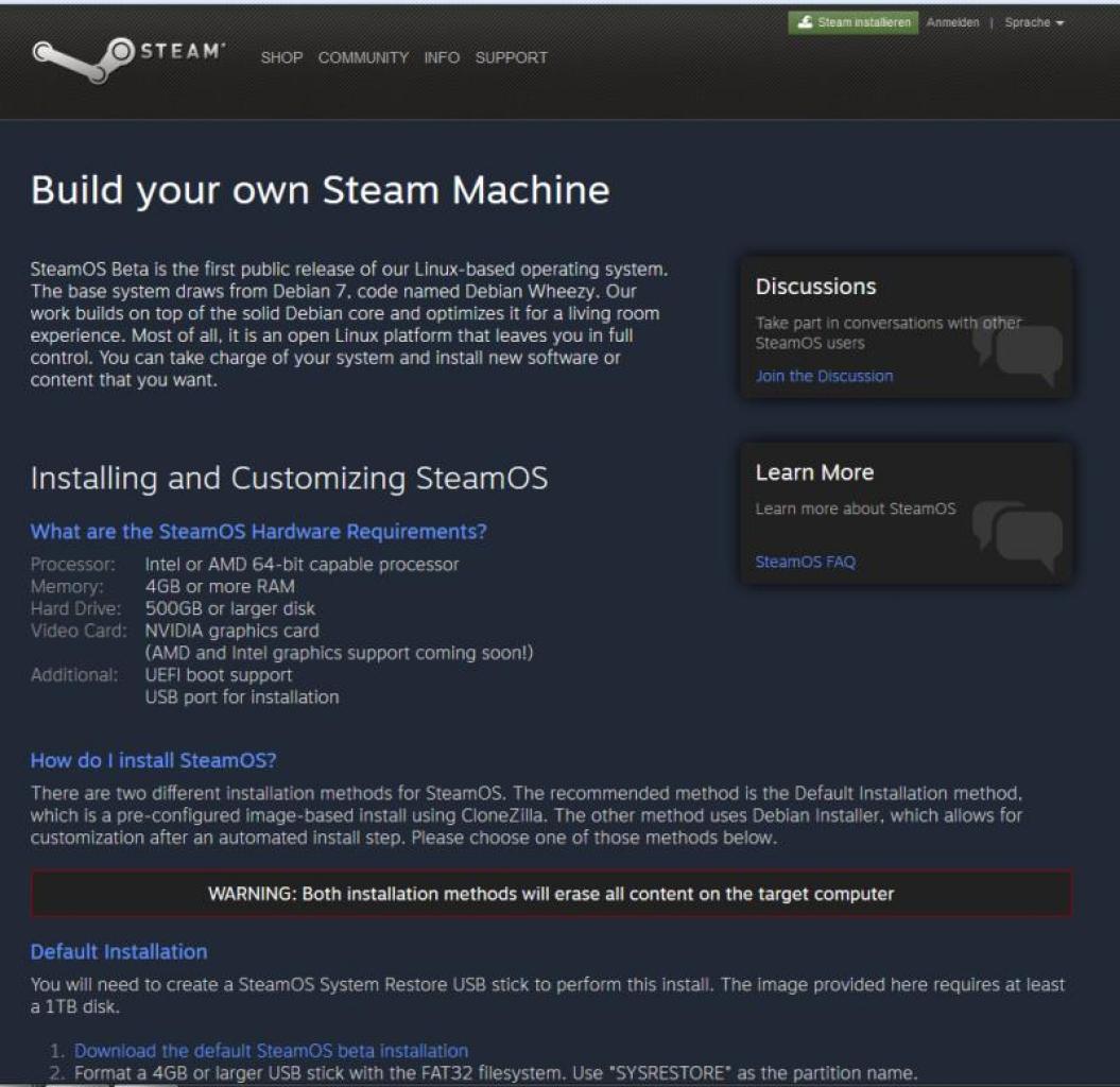 [27/12/2013] Anleitung von Valve
